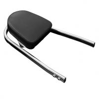 Samostatná opěrka spolujezdce Highway Hawk FLAT chrom, šířka 210mm